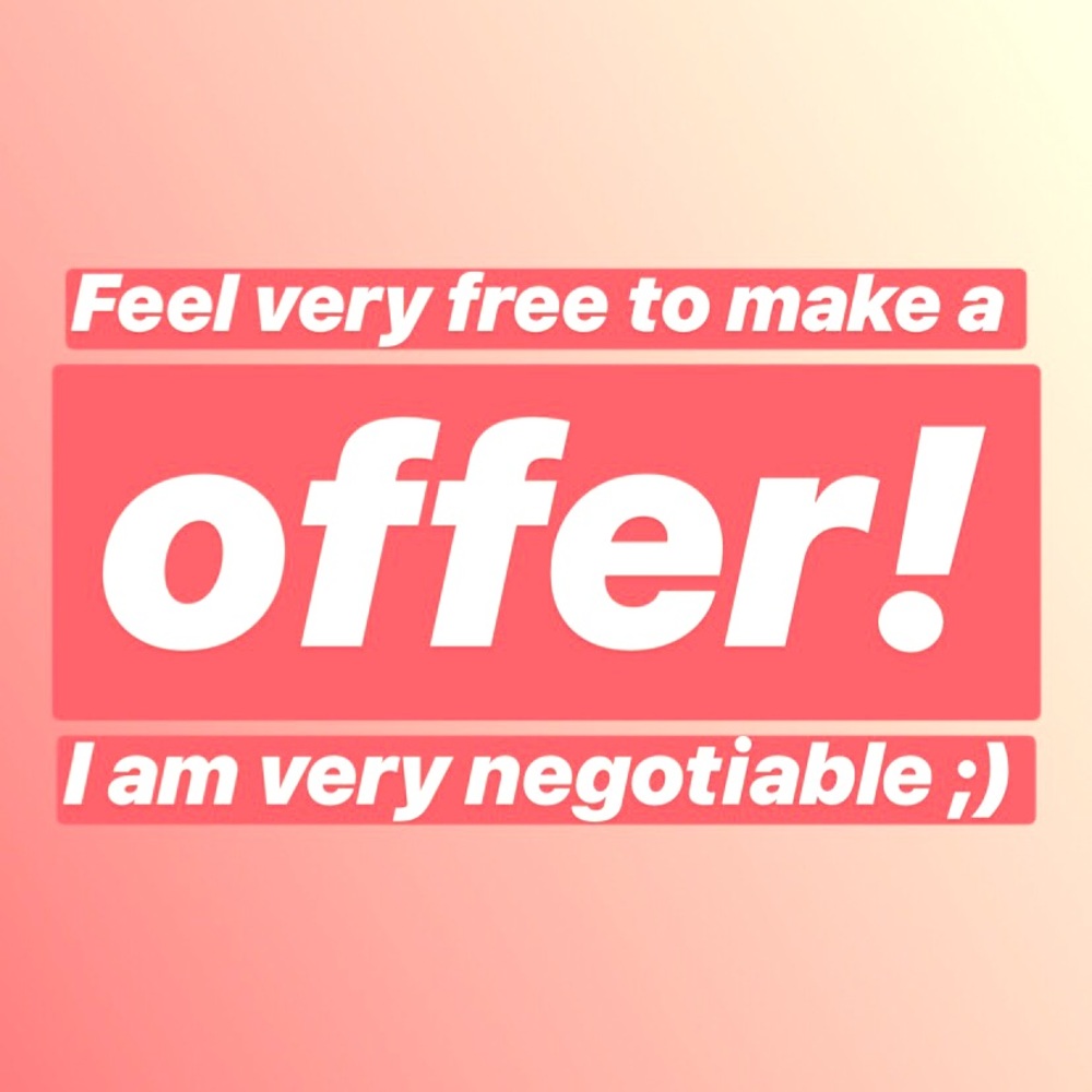 Make offers!!!